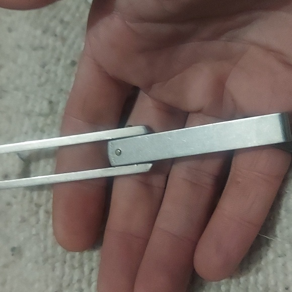 Unusual Design Vintage Stainless Steel Pocket Knife - Picture 2 of 4